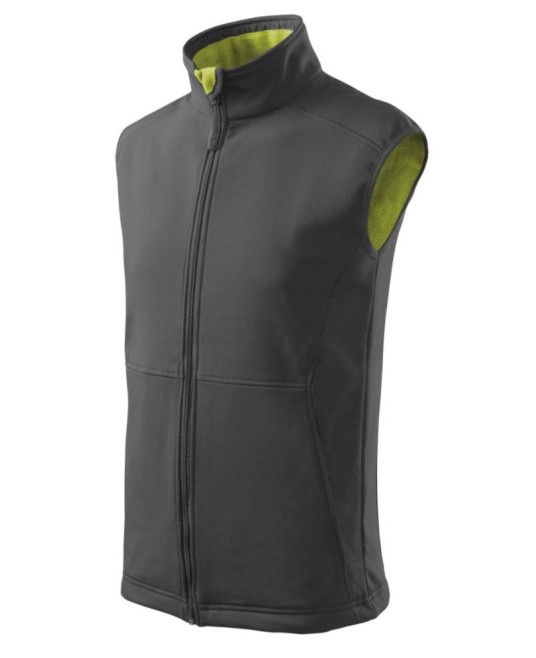 Vesta termica softshell Malfini Vision 517 Gri metalic