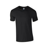 Tricou cu maneca scurta softstyle, unisex, 153g/m2 Negru