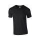 Tricou unisex cu maneca scurta, bumbac 153g/m2, Gildan 64000, Negru Tricou unisex cu maneca scurta, bumbac 153g/m2, Gildan 64000, Negru
