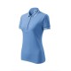 Tricou polo femei, 200g/m2, Malfini Urban 220 Albastru deschis