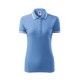 Tricou polo femei, 200g/m2, Malfini Urban 220 Albastru deschis