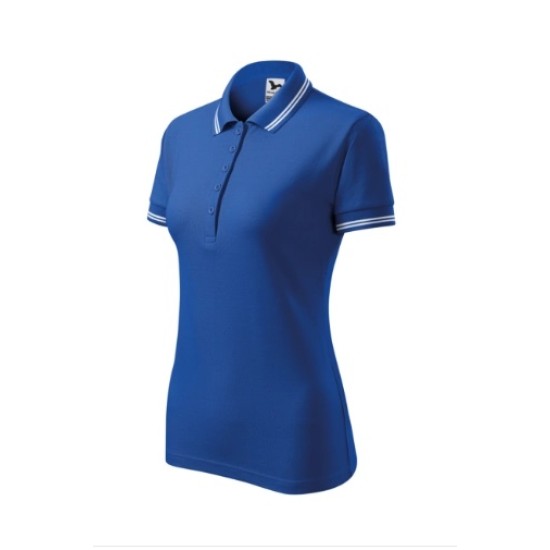 Tricou polo femei, 200g/m2, Malfini Urban 220 Albastru regal