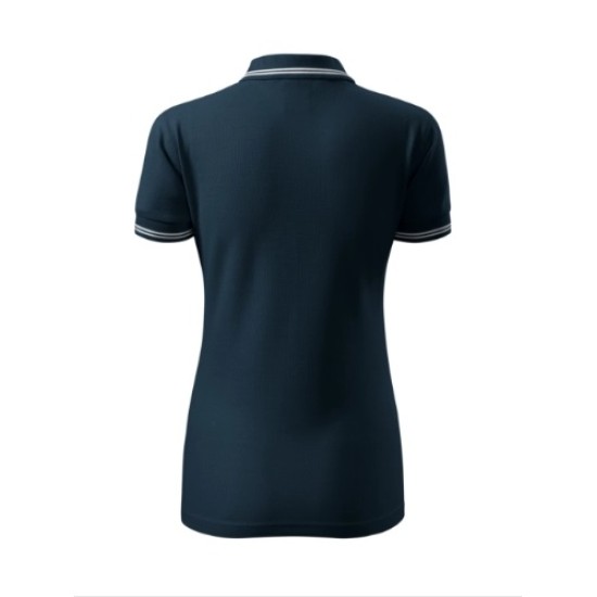 Tricou polo femei, 200g/m2, Malfini Urban 220 Bleumarin