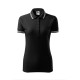 Tricou polo femei, 200g/m2, Malfini Urban 220 Negru