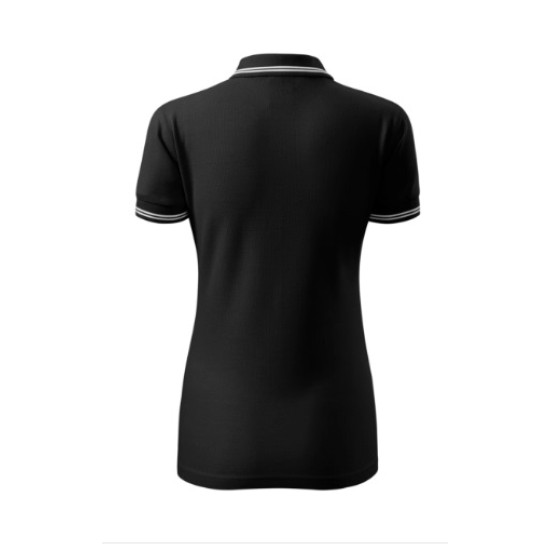 Tricou polo femei, 200g/m2, Malfini Urban 220 Negru