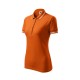 Tricou polo femei, 200g/m2, Malfini Urban 220, Portocaliu Tricou polo femei, 200g/m2, Malfini Urban 220, Portocaliu