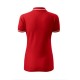 Tricou polo femei, 200g/m2, Malfini Urban 220, Rosu Tricou polo femei, 200g/m2, Malfini Urban 220, Rosu