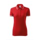 Tricou polo femei, 200g/m2, Malfini Urban 220  Rosu