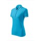 Tricou polo femei, 200g/m2, Malfini Urban 220 Turcoaz