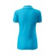 Tricou polo femei, 200g/m2, Malfini Urban 220 Turcoaz