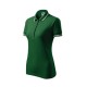 Tricou polo femei, 200g/m2, Malfini Urban 220 Verde inchis