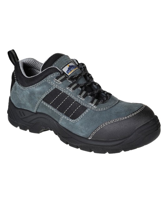 Pantofi de protectie usori S1 Trekker [FC64] Gri cu negru