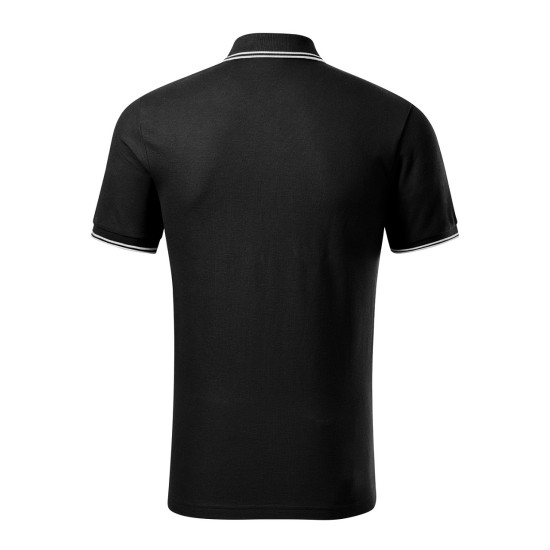 Tricou polo subtire, 180 g/mp, pentru barbati, Malfini Focus 232, negru