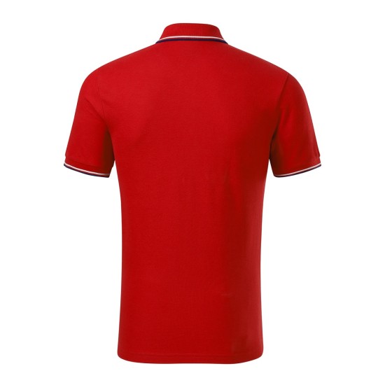 Tricou polo subtire, 180 g/mp, pentru barbati, Malfini Focus 232, rosu Tricou polo subtire, 180 g/mp, pentru barbati, Malfini Focus 232, rosu