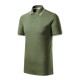 Tricou polo subtire, 180 g/mp, pentru barbati, Malfini Focus 232, kaki Tricou polo subtire, 180 g/mp, pentru barbati, Malfini Focus 232, kaki