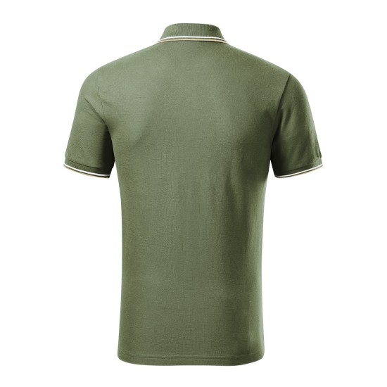 Tricou polo subtire, 180 g/mp, pentru barbati, Malfini Focus 232, kaki