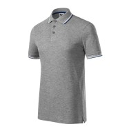 Tricou polo subtire, 180 g/mp, pentru barbati, Malfini Focus 232, gri inchis