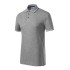 Tricou polo subtire, 180 g/mp, pentru barbati, Malfini Focus 232, gri inchis
