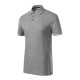 Tricou polo subtire, 180 g/mp, pentru barbati, Malfini Focus 232, gri inchis