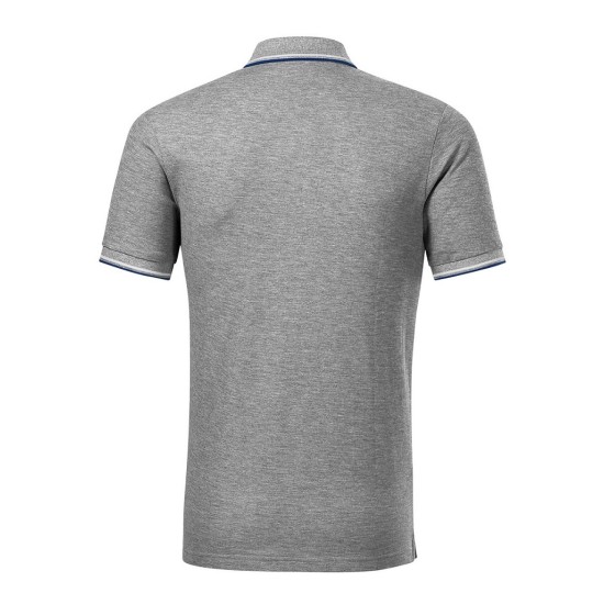 Tricou polo subtire, 180 g/mp, pentru barbati, Malfini Focus 232, gri inchis