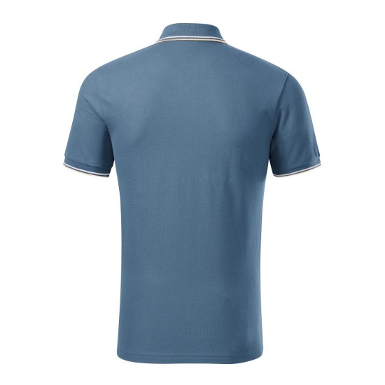 Tricou polo subtire, 180 g/mp, pentru barbati, Malfini Focus 232, denim