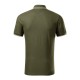 Tricou polo subtire, 180 g/mp, pentru barbati, Malfini Focus 232, military Tricou polo subtire, 180 g/mp, pentru barbati, Malfini Focus 232, military