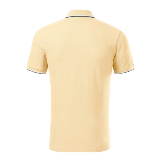 Tricou polo subtire, 180 g/mp, pentru barbati, Malfini Focus 232, bourbon vanilla Tricou polo subtire, 180 g/mp, pentru barbati, Malfini Focus 232, bourbon vanilla