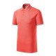 Tricou polo subtire, 180 g/mp, pentru barbati, Malfini Focus 232, coral Tricou polo subtire, 180 g/mp, pentru barbati, Malfini Focus 232, coral