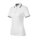 Tricou polo subtire, 180 g/mp, pentru femei, Malfini Focus 233, alb Tricou polo subtire, 180 g/mp, pentru femei, Malfini Focus 233, alb