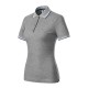 Tricou polo subtire, 180 g/mp, pentru femei, Malfini Focus 233, gri inchis