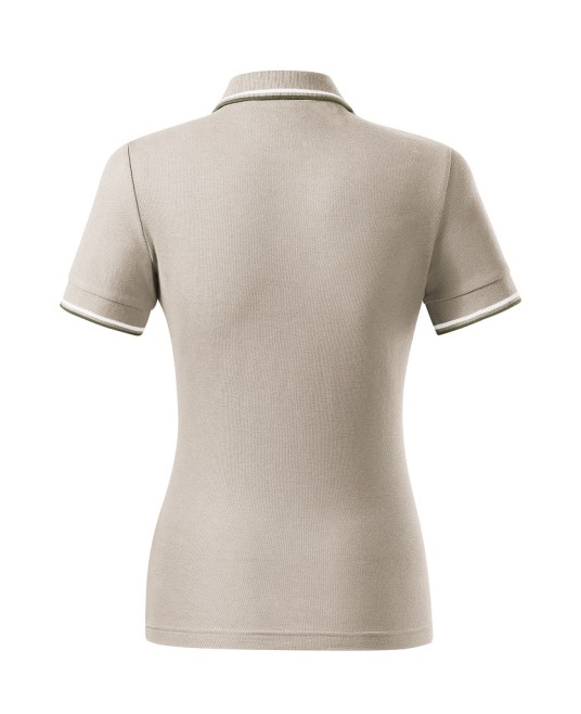Tricou polo subtire, 180 g/mp, pentru femei, Malfini Focus 233, gri ice