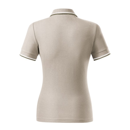 Tricou polo subtire, 180 g/mp, pentru femei, Malfini Focus 233, gri ice Tricou polo subtire, 180 g/mp, pentru femei, Malfini Focus 233, gri ice