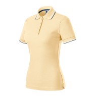 Tricou polo subtire, 180 g/mp, pentru femei, Malfini Focus 233, bourbon vanilla