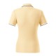 Tricou polo subtire, 180 g/mp, pentru femei, Malfini Focus 233, bourbon vanilla