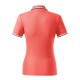 Tricou polo subtire, 180 g/mp, pentru femei, Malfini Focus 233, coral