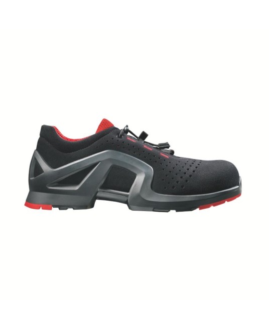 UVEX1 X-TENDED SUPPORT pantofi de protectie S1 SRC, negru-rosu
