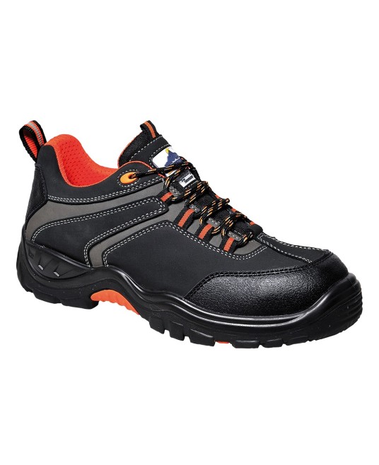 Pantofi de protectie, bombeu compozit si lamela, talpa poliuretan/cauciuc ,S3 HRO [FC61] Negru
