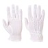 Manusi din bumbac cu picouri PVC [A080] Alb
