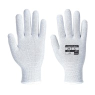 Manusi de protectie ESD, tricotate din nylon si fibra carbon[A197] Gri