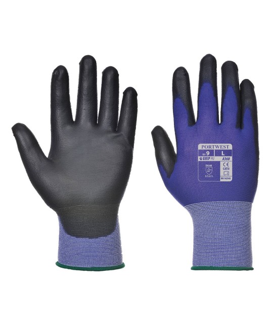 Manusi de protectie Senti-Flex [A360] Negru si albastru