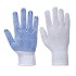 Manusi de protectie Fortis Polka Dot   [A111] Alb si albastru