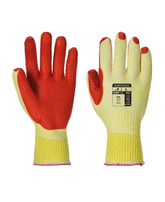 Manusi de protectie Tough Grip [A135] Galben si portocaliu