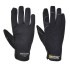 Manusi de protectie din piele si elastan, pentru uz general [A700] Negru