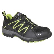 Pantofi de protectie, bombeu compozit si lamela,talpa phylon/cauciuc, S1P HRO [FC67] Negru si verde