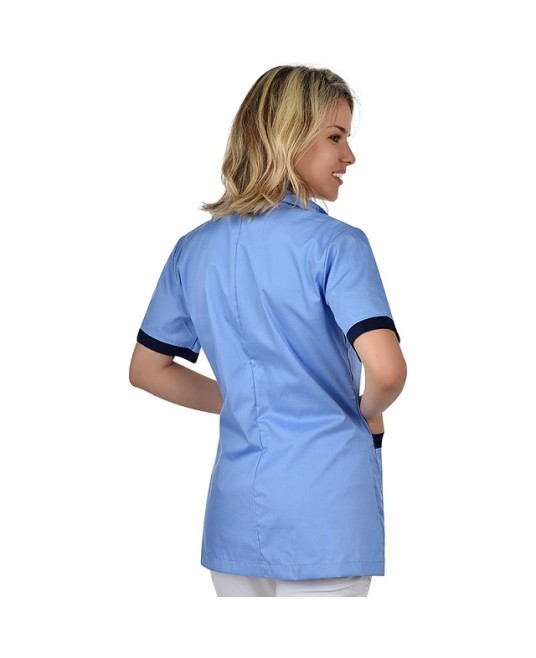 Halat scurt tercot 160g/mp, albastru deschis