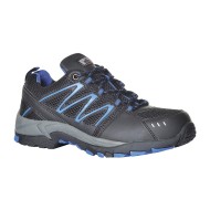 Pantofi de protectie, bombeu compozit si lamela,talpa phylon/cauciuc, S1P HRO [FC67] Negru si albastru