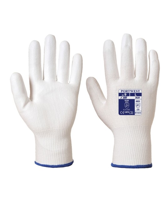 Manusi de protectie antitaiere si termica Cut 3 [A620] Alb