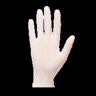 Manusi de unica folosinta din latex, nepudrate, 100 buc/cutie [A915] Alb