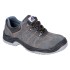 Pantofi de protectie cu bombeu metalic si lamela, perforatii pentru plus de respirabilitate S1P[FW02] Gri