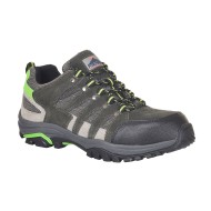 Pantofi de protectie cu bombeu metalic si lamela, talpa EVA/cauciuc, S1P HRO [FW36] Gri